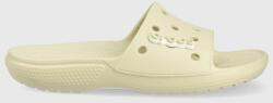 Crocs papuci Classic Slide femei, culoarea bej 206121 PPYY-KLD13J_80X