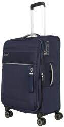 Travelite Miigo kék 4 kerekű bővíthető közepes bőrönd (92748-20)