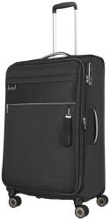 Travelite Miigo fekete 4 kerekű bővíthető nagy bőrönd (92749-01)