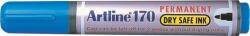 Artline Permanent marker ARTLINE 170 - Dry safe ink, corp plastic, varf rotund 2.0mm - albastru (EK-170-BL) - officeclass