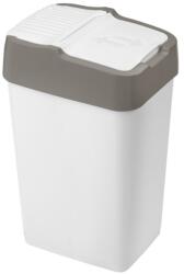 Heidrun Heidrun Szemetes billenős 35L 33x26x51cm Push Up Fehér (1342)