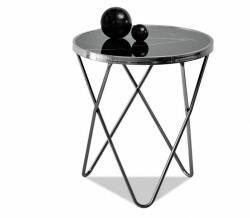 VOX bútor AMIN S dohányzóasztal, fekete márvány-fekete