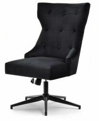 Vox bútor ELBA forgófotel, fekete velvet-fekete