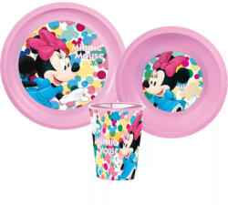 Disney Minnie étkészlet, műanyag szett (STF55555) - oliviashop