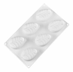 adHoreca Forma silicon 6 frunze, 29.5x17x4 cm (ADSF-033)