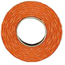 FORTUNA Árazószalag FORTUNA 22x12 mm perforált narancssárga 10 tekercs/csomag (01.00372) - papir-bolt