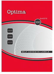 OPTIMA Etikett OPTIMA 32121 25, 4x10mm 18900 címke/doboz 100 ív/doboz (32121) - papir-bolt