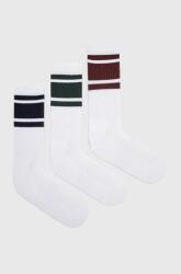 Abercrombie & Fitch zokni (3 pár) fehér, férfi - fehér Univerzális méret