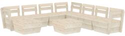 vidaXL Set mobilier 9 piese, lemn molid tratat 3063731