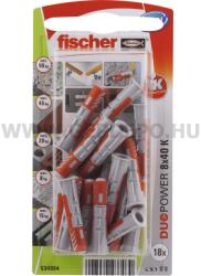 Fischer DUOPOWER műanyag dübel 8X40 K (534994F)