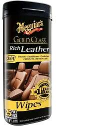 Meguiar's Consumer Produse cosmetice pentru interior Servetele Intretinere Piele Meguiar's Rich Leather Wipes, 25buc (G10900) - vexio
