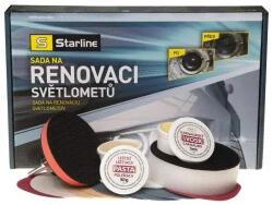 Starline Produse cosmetice pentru exterior Kit Polish Faruri Starline Headlight Polish (DOSLSNSM) - vexio