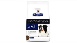 Hill's Hill s PD z d Food Sensitivities hrana pentru caini hipoalergenica 10 kg