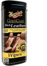 Meguiar's Consumer Produse cosmetice pentru interior Servetele Intretinere Piele Meguiar's Rich Leather Wipes, 25buc (G10900)