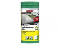 SONAX Produse cosmetice pentru exterior Sonax Glass Cleaning Wipes - Servetele Umede Curatare Geamuri (SO412000) - pcone