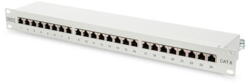ASSMANN Panou de patch DN-91624S, 24 porturi RJ45, alb, 48.2x4.4x10.9cm (DN-91624S)