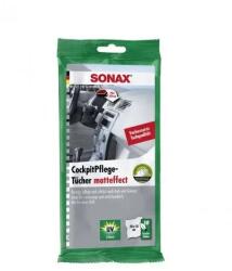 SONAX Produse cosmetice pentru interior Servetele Umede Curatare Plastic Efect Mat Sonax, 10buc (415800)