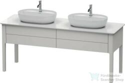 Duravit LUV 1733x570 mm-es 2 fiókos alsószekrény mosdópulthoz, Nordic White Satin Matt Lacquer LU9562B3939 (LU9562B3939)