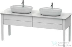 Duravit LUV 1733x570 mm-es 2 fiókos alsószekrény mosdópulthoz, White Satin Matt Lacquer LU9562B3636 (LU9562B3636)