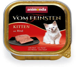 Animonda Vom Feinsten Kitten - Marhahúsos macskaeledel kiscicáknak (16 x 100 g)