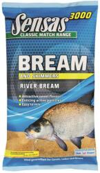 SENSAS 3000 uk river bream (dévér-folyó) 1kg etetőanyag (10342) - epeca