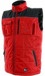 CXS Munkavédelmi meleg mellény SEATTLE - Piros / fekete | XL (1310-001-260-95)