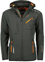 Geographical Norway sacou bărbătesc ROYAUTE MEN softshell Gri inchis 3XL - dg-shop - 560,00 RON