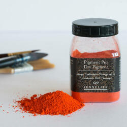 Sennelier pigment - 609, cadmium red orange, 110 g