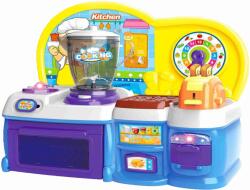 AGA Bucătărie jucărie din plastic, cu blender, albastru-galben, Aga4kids (K10831)