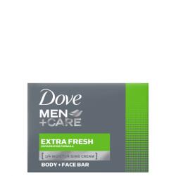 Dove Men Extra Fresh - Ободряващ сапун за лице и тяло за мъже 90гр