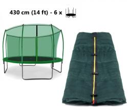 AGA Plasă de siguranță interioară AGA - pentru trambulină cu diametrul de 430 cm și 6 stâlpi (K8254)