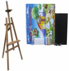 Inlea4Fun Set șevalet 180 cm - maro - Inlea4Fun (3T-S180-WYP1-TEAK)