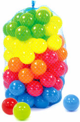 Inlea4Fun Playballs Bile colorate pentru piscină 100 buc (3T-10964)