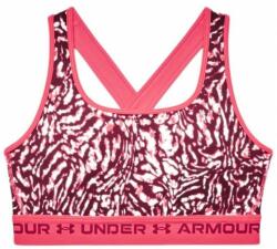 Under Armour Bustieră "Under Armour Women's Armour Mid Crossback Printed Sports Bra - Roz