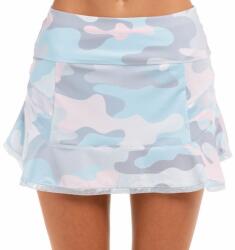 Lucky in Love Fustă tenis dame "Lucky in Love Undercover Love Long Camo Play Skirt - glace