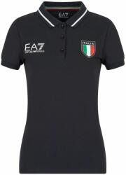 EA7 Tricouri polo dame "EA7 Woman Jersey Polo Shirt - night blue