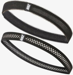 Nike Elastice păr "Nike Mesh Headbands 2PK - black/white