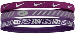 Nike Elastice păr "Nike Metallic Hairbands 3.0 3P - active pink/light bordeaux/sangria