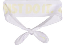 Nike Bandană "Nike Dri-Fit Head Tie Skinny Printed - white/lime ice/lime ice