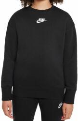 Nike Hanorace fete "Nike Sportswear Club Fleece - black/white