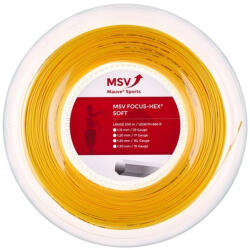 MSV Racordaj tenis "MSV Focus Hex Soft (200 m) - yellow