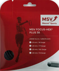 MSV Racordaj tenis "MSV Focus Hex Plus 38 (12 m) - black