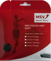 MSV Racordaj tenis "MSV Focus Hex Soft (12 m) - black