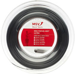 MSV Racordaj tenis "MSV Focus Hex Ultra (200 m) - black