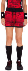 Hydrogen Pantaloni scurți tenis dame "Hydrogen Women Tech Camo Shorts - red camouflage