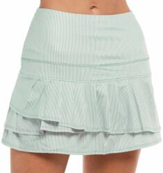 Lucky in Love Fustă tenis dame "Lucky in Love Avant Garde 1.0 Long Architect Stripe Skirt - sage