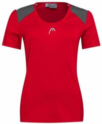 Head Club 22 Tech T-Shirt W - red - Roșu