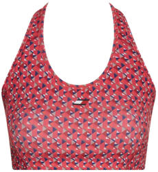 Tommy Hilfiger Bustieră "Tommy Hilfiger Mid Intensity AOP Racer Bra - Roz