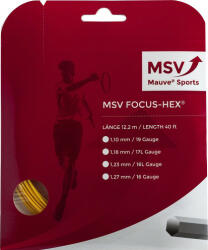 MSV Racordaj tenis "MSV Focus Hex (12 m) - yellow