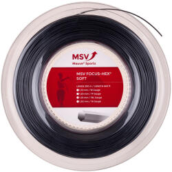 MSV Racordaj tenis "MSV Focus Hex Soft (200 m) - Negru